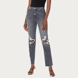 Hudson Jeans Distressed Holly High Rise Str Cosmic Echoes